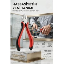 Profesyonel Krom Vanadyum Mini Yan Keski 11cm Hassas Kesim Gücü 426977