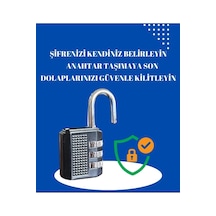Şifreli Asma Kilit 32mm Bavul Çanta-dolap-sandık