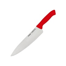 Ecco Kırmızı Dişli Şef Bıçağı 21 Cm