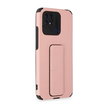 Xiaomi Redmi 10c Kılıf Mega Standlı Silikon - Pudra 0.2M-Çok Renkli