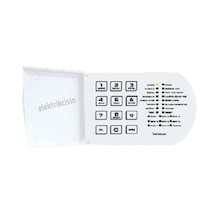 Netelsan - Alarm Keypad Tuş Takımı Kablolu - Alarm Sistemi - M.u.has.00003