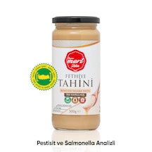 Tek Kavrulmuş Fethiye Tahini 500 Gr Ve Yerli Susam İle Üretilmiştir