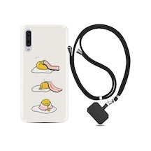 Samsung Uyumlu Galaxy A30S Kılıf Ipli Askılı Sweety Egg 1322