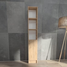 Flat30 Kitaplık 1 Kapaklı Kütüphane Çok Amaçlı Dolap Çam 180cm X 29,6cm X 27,6cm Atlantik Çam Diğer