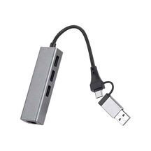Usb 3.0 To Ethernet Rj45 Lan Hub 1000mbps 3 Adet Usb 3.0 Çıkışlı Ethernet Adaptörü Type-c Rj45 Lan Kablosu Usb 3.0 Hub Ağ Kartı Pc Macbook Samsung 1109