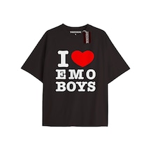 I Love Emo Boys Siyah
