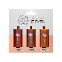 3'ü 1 Arada Seyahat Seti 3 X 10 Ml Şampuan + Saç Kremi + Saç Sütü