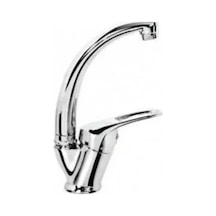 Linex Ay Mix Kuğu Lavabo Bataryası 40Mm
