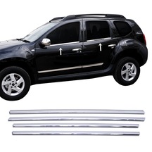 Dacia Duster Krom Cam Çıtası 4 Parça P.çelik 2010-2017 Arası