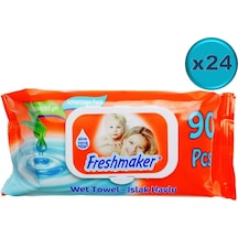 Freshmaker Islak Havlu Mendil 90 Yaprak Avantaj Pk 24 Lü Set (216