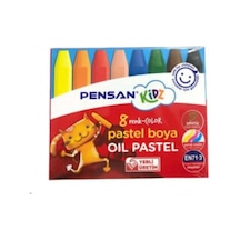 Pastel Boya 8 Renk Çocuklar Için Genel