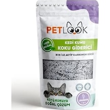 Petlook Kedi Kumu Koku Giderici Aktif Karbon Katkılı Kokusuz 300 Gr Lavanta