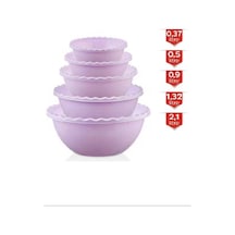 Hubrendy Tedarik 5 Li Tırtıllı Yuvarlak Badya Royaleks-mrd809 Diğer