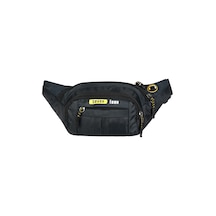 Seventeen 4954 Su Geçirmez Çok Bölmeli Kulaklık Çıkışlı Siyah Bel Çantası Bum Bag 341 Siyah