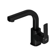 Gpd Pedra Tek Gövde Lavabo Bataryası Siyah Mtl160-S