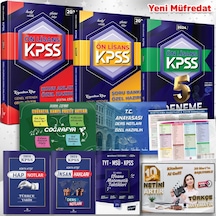 Ön Lisans Efsane 9lu Set Kpss Konu Anl + Soru Bank + 5 Deneme + 5