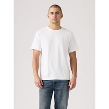 Levi's Relaxed Fit Tişört-12474 Stacked Snowflower Tonal White