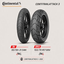 Continental Contitrailattack 3 90/90-21 54h - 150/70 R17 69v Ön Arka Motosiklet Lastik Takımı 2026