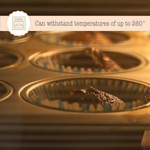 Sogud 12'li Muffin Kalıbı - Yapışmaz Metal Cupcake Kalıbı - Fırına Uygun Kek Ve Muffin Pişirme Tepsisi - Yuvarlak Gözlü Dayanıklı Kek Kalıbı - Kolay Temizlenir - Ev Tipi Kullanıma Uygun .