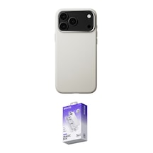 Cep Apple Uyumlu İphone 17 Pro Max Kılıf Zirve Modern Prime İkili Koruma Seti Najmaddin Lacivert