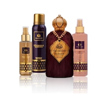 Osmanlı Oud Gülbahar Kadın Parfüm EDP 100 ML + Saç Spreyi 100 ML + Sprey Deodorant 150 ML + Vücut Spreyi 250 ML