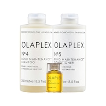 Olaplex Bond Maintenance No 4 Şampuan 250 ML + Olaplex No 5 Bakım Kremi 250 ML + Olaplex No 7 Bonding Oil 30 ML