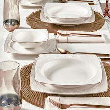 Güral Bonenjoy 8 Parça 2 Kişilik Bone Yemek Takımı - Copper Bakır