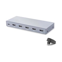 Hadron Hdx1429 Hdmı Splitter Edıd 4k 60 Hz 1 Giriş 4 Çıkış Gri Kdo
