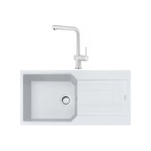 Franke Urban Ubg 611-100 Bianco Granit Evye Active Plus Doccia 2.0 Batarya Set