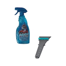 Ankanorm Araba Oto Cam Buz Çözücü Sprey 500 Ml Oto Buz Kar Kazıyıcı Temizleyici Kar Temizleyici 2'li Set