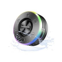 Youtek T7a Siyah Ipx7 Su Geçirmez Banyo Hoparlörü - Bluetooth 5.2, Fm Radyo, 15m Mesafe, 5w Güçlü Ses, Toz Ve Darbe Dayanıklı Mini Müzik Çalar