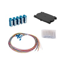 24 Fiber Patch Panel Lc/upc Dx Ek Paketi, Fiber Optik Kaset Dahil