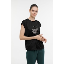 Lumberjack Wl Haıley 11gf18 3pr Siyah Kadın Kısa Kol T-shirt 000000000101439038 Siyah