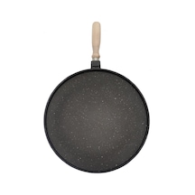 Döküm Gözleme Tavası 34 CM Granit Kaplama Non-Stick