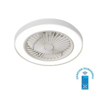 Kendal Kcf298 Modern Tavan Vanti 15w 19"ledli Modern Vantilatör - Beyaz