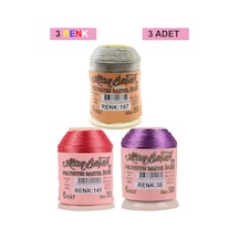 3 Adet Altınbaşak Oya Ve Dantel İpi 20 Gr - Royaleks - No: 145 - 036 - 197