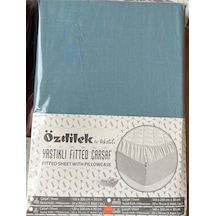 Özdilek Fitted Lastikli Çarşaf Seti Yastıklı Çarşaf %100 Pamuk Ranforce 180x200 Maldiv Colourist Çok Renkli