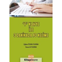 F Klavye İle 3 Dakikada 90 Kelime - Çiğdem Özkaya Yıldırım - Detay Yayıncılık