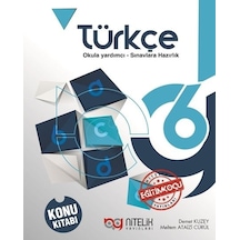 Nitelik Yayınları 6.Sınıf Türkçe Konu Kitabı