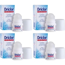 Driclor Solution Roll-On Deodorant 4 x 20 ML