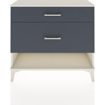 Arges Şifonyer 2 Çekmeceli 88x30x80 Aytaşı-antrasit Aytaşı