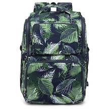 Smart Bags Krinkıl Lacivert/Yeşil Kadın Sırt Çantası SMB3000