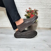 Fiyra Fth01 Kahve-kahve Hakiki Deri Fuspetli Erkek Günlük Ayakkabı 001