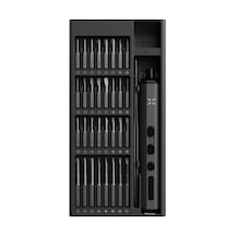Hassas Şarjlı Otomatik Tornavida Vidalama Seti 5 Nm Tork Screwdriver 68 Parça X6832
