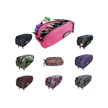 Jacbag Dual Pouch İki Bölmeli Kalem Kutusu Jac-08 Çok Renkli