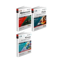 Aydın 2025 9. Sınıf Matematik + Fizik + Kimya Ders Anlatım Fasikülleri Seti 3 Kitap