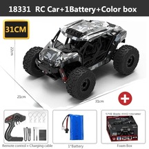 Elektrikli Rc 1:16 Ölçek Servo Motor Mega Üstü Açık Arazi Aracı Spor Araç 45 Km Hız Rc Araç