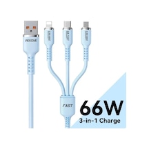 Wekome 100w Type-c Hızlı Şarj Kablosu iPhone Uyumlu, Uyumlu, 15/xiaomi/samsung İçinamy Green1m