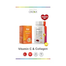 Tr Vitamin C 1000 Mg 30 Tablet & Day2day Kolajen Beauty Gummies 60 Jel Tablet Set