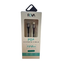 Rova Type-c Lightning İphone Uyumlu Usb Kablo 120cm Kvk Garantili